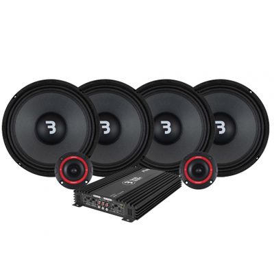 4-pack Bass Habit Play SP250M med SP25A SPL-paket, medium