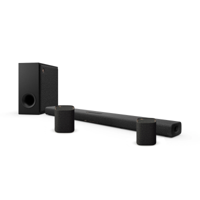 Yamaha True X Bar 50A Dolby Atmos soundbarpaket, grafitgrå