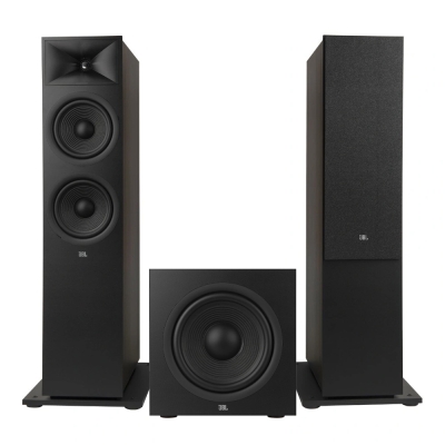 JBL Stage 280F med 220P, 2.1 högtalarpaket svart