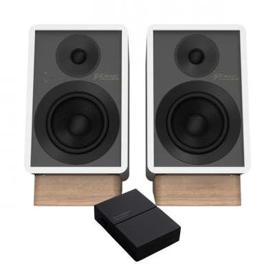 Onkyo GX-30ARC i vitt med Atonemo Streamplayer