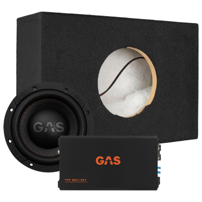 GAS MAX S1-6D1 i tom baslåda & TFP 500.1 24V, lastbilspaket