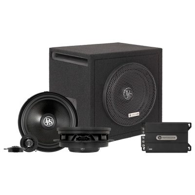 DLS Cruise ljudpaket till Transporter T6.1, baspaket och högtalare