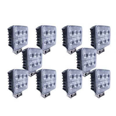 10-pack NIZLED W36RF, back-/arbetsljus, 36W, arbetsljuspaket