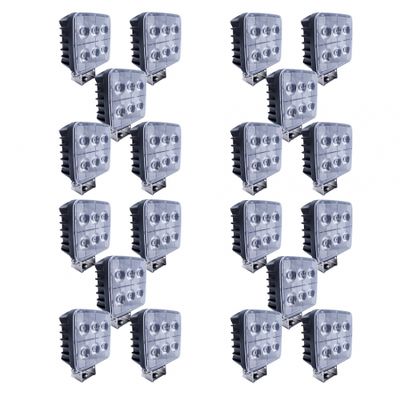20-pack NIZLED W36RF, back-/arbetsljus, 36W, arbetsljuspaket