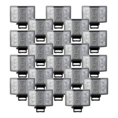 20-pack NIZLED W60RFA, back-/arbetsljus, 60W, arbetsljuspaket