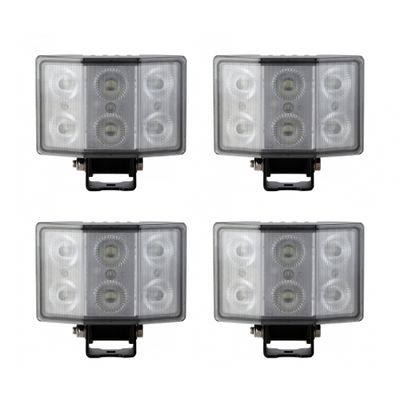 4-pack NIZLED W60RFA, back-/arbetsljus, 60W, arbetsljuspaket