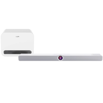 WiiM Bar soundbar med WiiM Sub Pro, vit