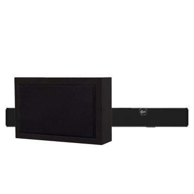Klipsch Flexus Core 100 & DLS Flatsub 8.2, 2.1 soundbarpaket med subwoofer