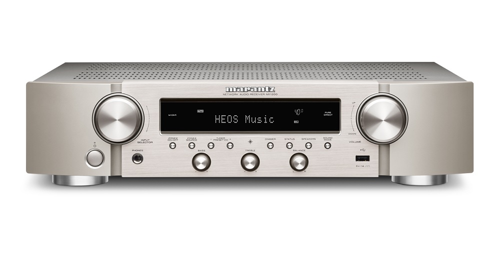 Marantz NR1200 stereoreceiver med nätverk, silver | Marantz