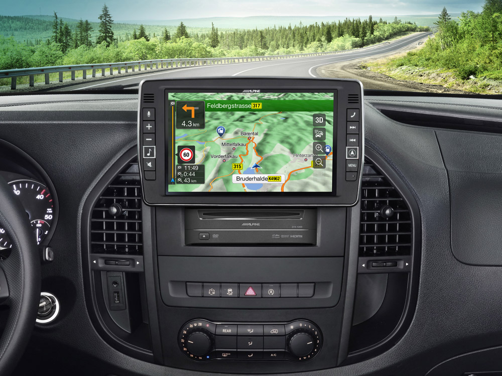 Smart bilstereo från Alpine med Apple CarPlay och Android Auto
