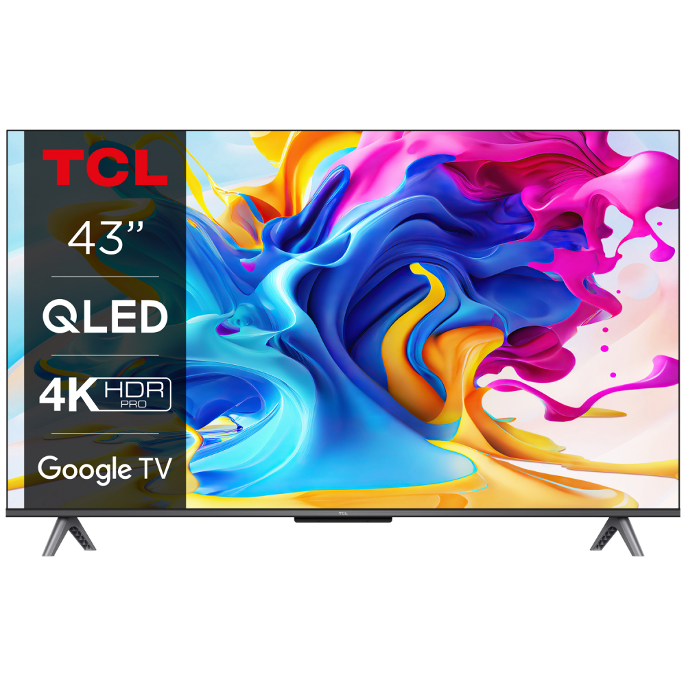Köp TCL 43C645 43 tum QLED med 4K HDR och Android TV hos BRL!