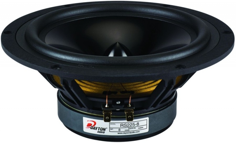 Dayton Audio RS225-8 8" Reference Woofer - 8 Ohm - New