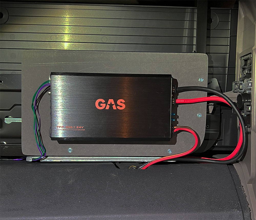 GAS TFP 500.1 i Scania lastutrymme