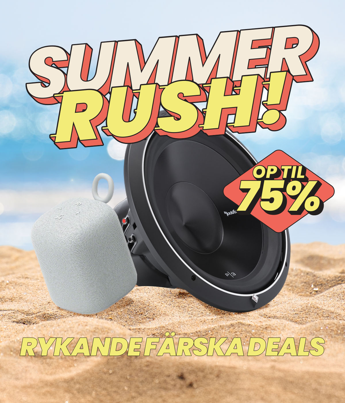Summer Rush - spara upp till 75%!