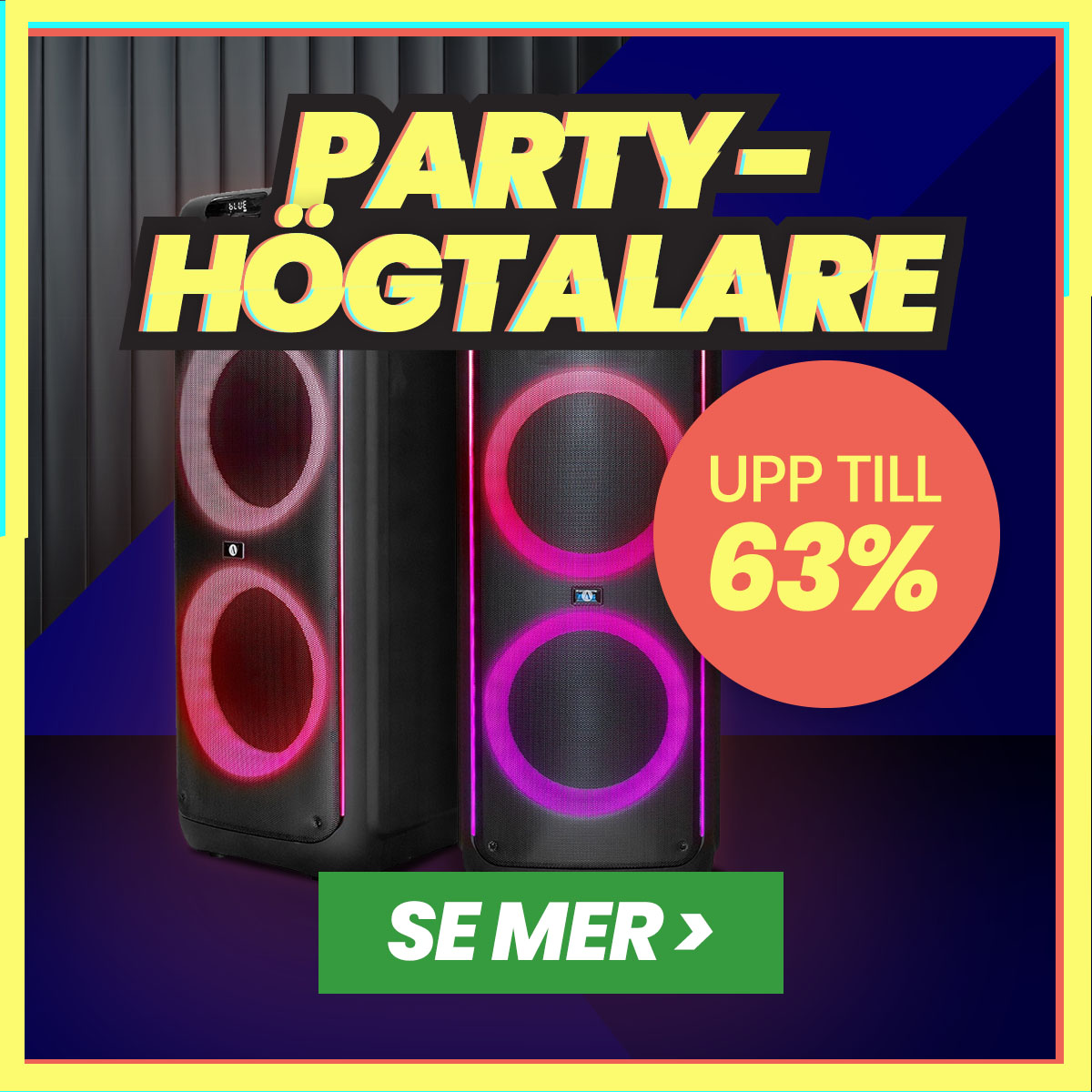 Partyhögtalare