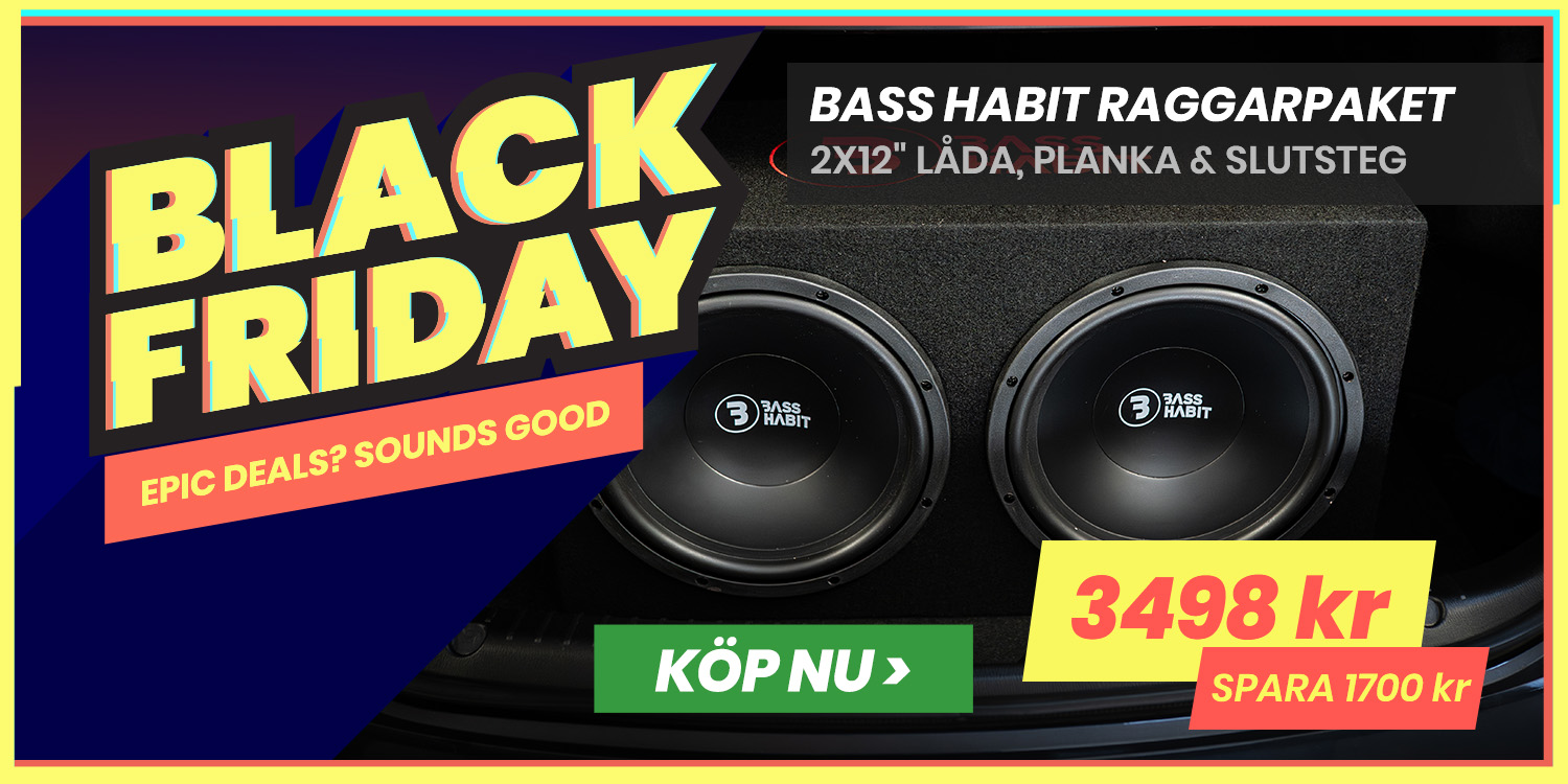 Bass Habit PL212A med SPL64, raggarpaket