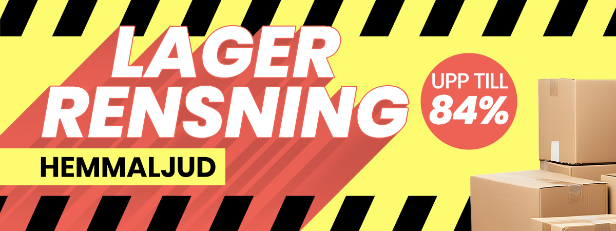 lagerrensning hem
