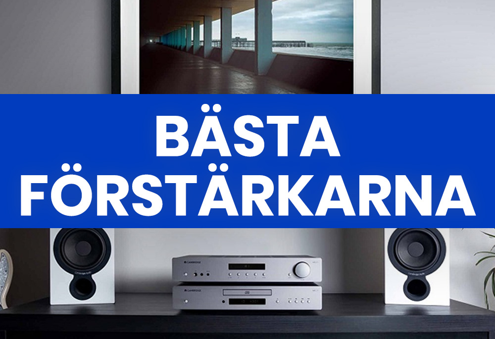Bästa förstärkare för musik och TV 2026 