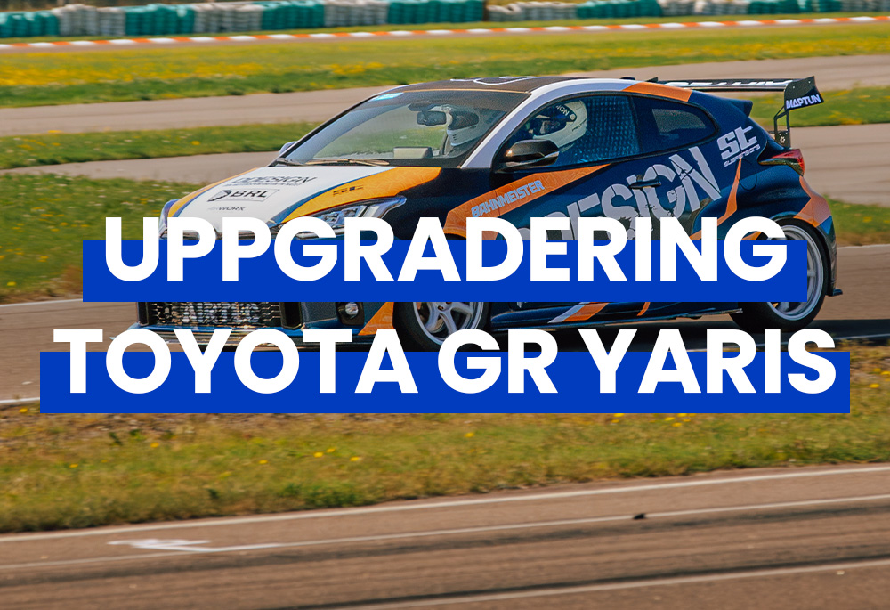 Ljuduppgradering i Toyota GR Yaris, med bankörning i fokus