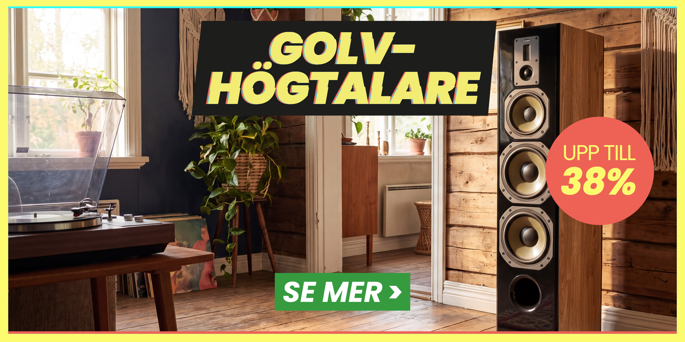 Golvhögtalare