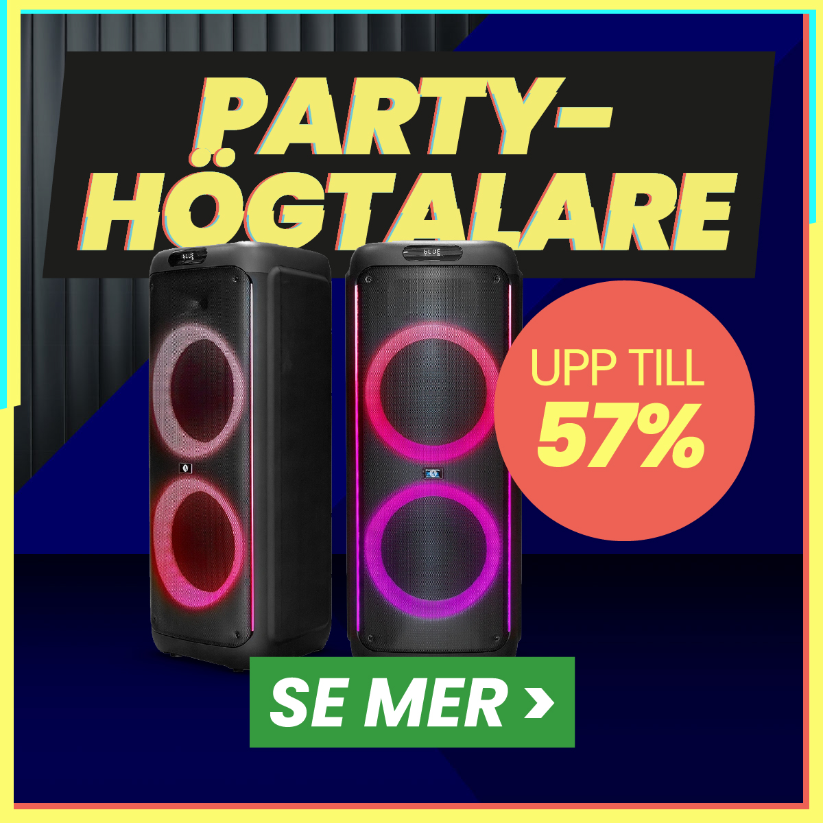 Partyhögtalare