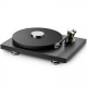 Pro-Ject Debut PRO med Pick-It PRO pickup, mattsvart En mattsvart skivspelare med enkel design och en pick-up.