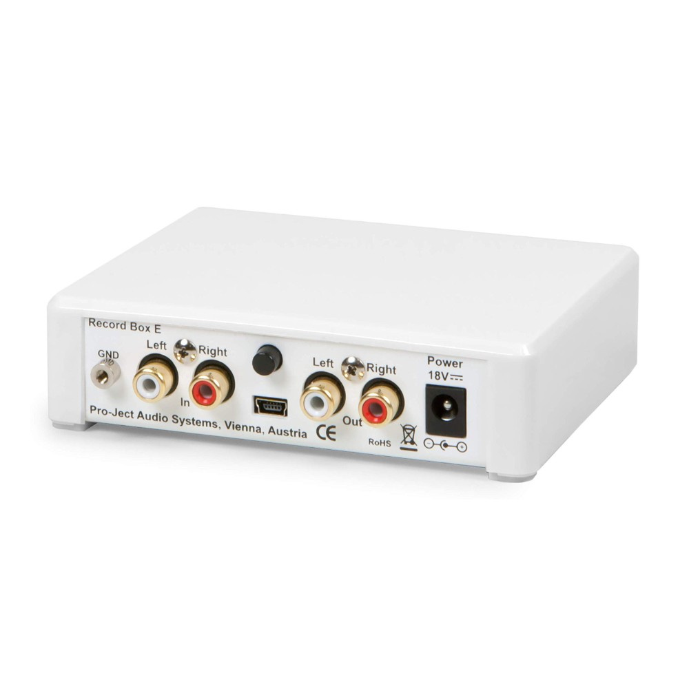 Pro-Ject Record Box E, RIAA-steg med USB, svart
