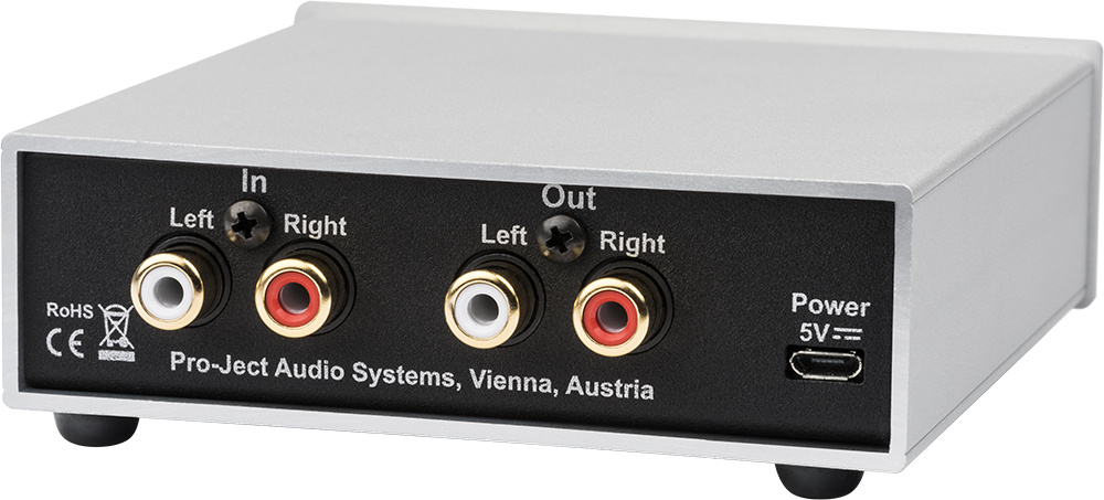 Pro-Ject Head Box S2, silver hörlursförstärkare