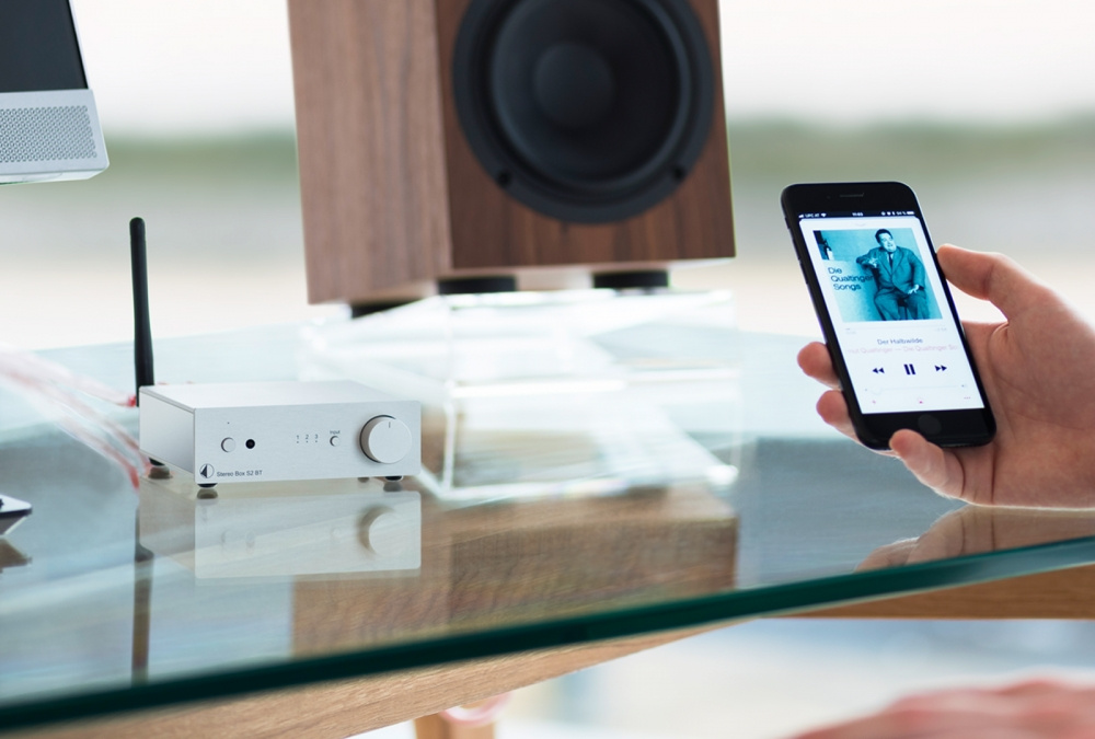 Pro-Ject Stereo Box S2 BT förstärkare, silver