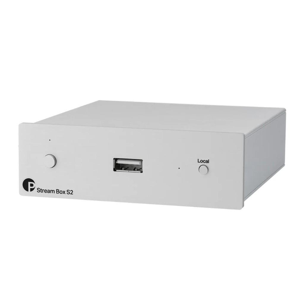 Pro-Ject Stream Box S2, nätverksspelare, silver