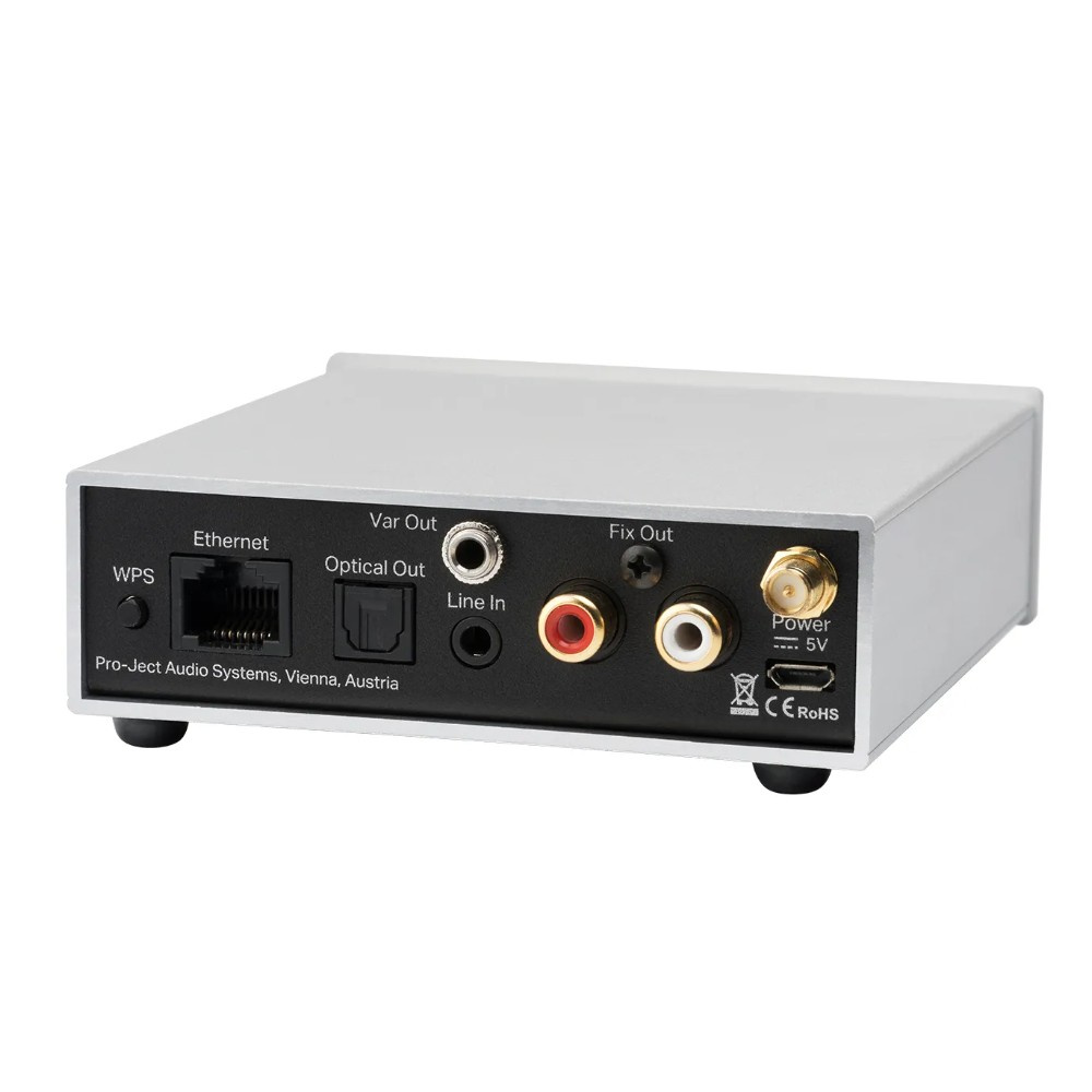 Pro-Ject Stream Box S2, nätverksspelare, silver