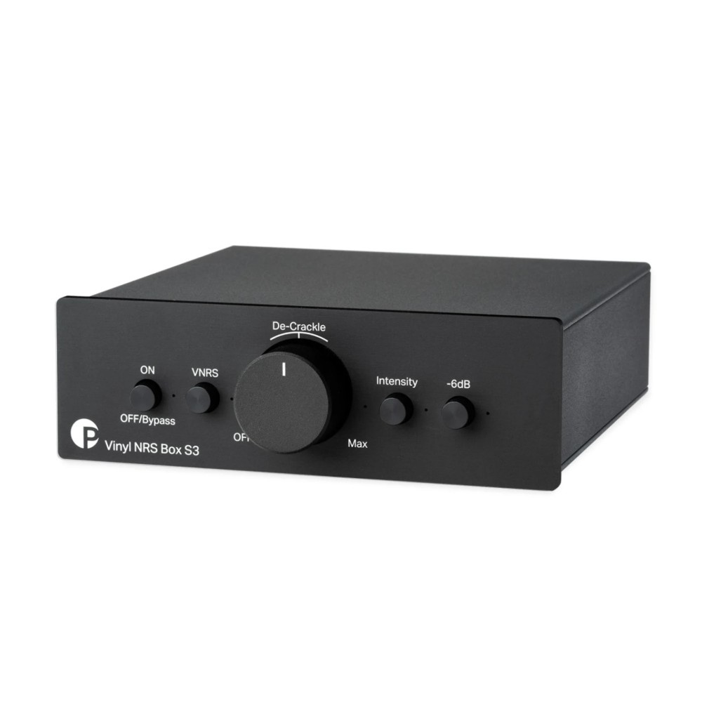 Pro-Ject Vinyl NRS Box S3, vinylbrusreducerare, svart