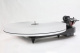 Pro-Ject Acryl It RPM-1 Carbon, skivtallrik i akryl En svart skivspelare med en klar akryltallrik.