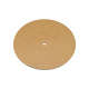 Pro-Ject Cork It Cirkulär korkskiva med mittenhål, för ljudutrustning.