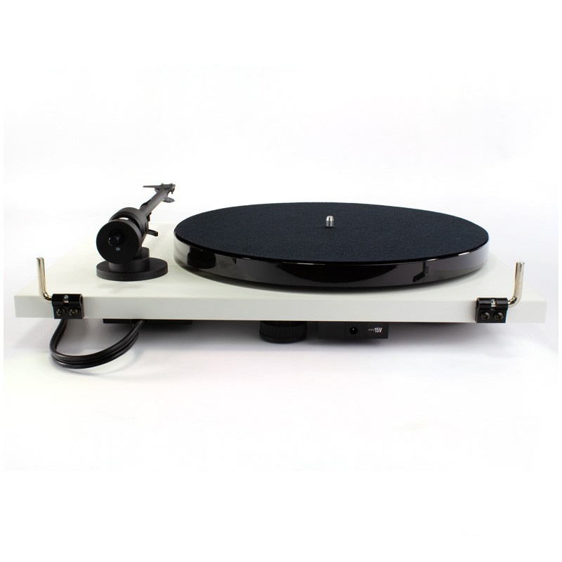 Pro-Ject E1 skivspelare med AT3600L-pickup, pianovit
