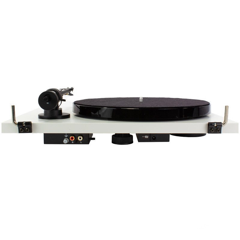 Pro-Ject E1 Phono skivspelare med AT3600L-pickup, pianovit