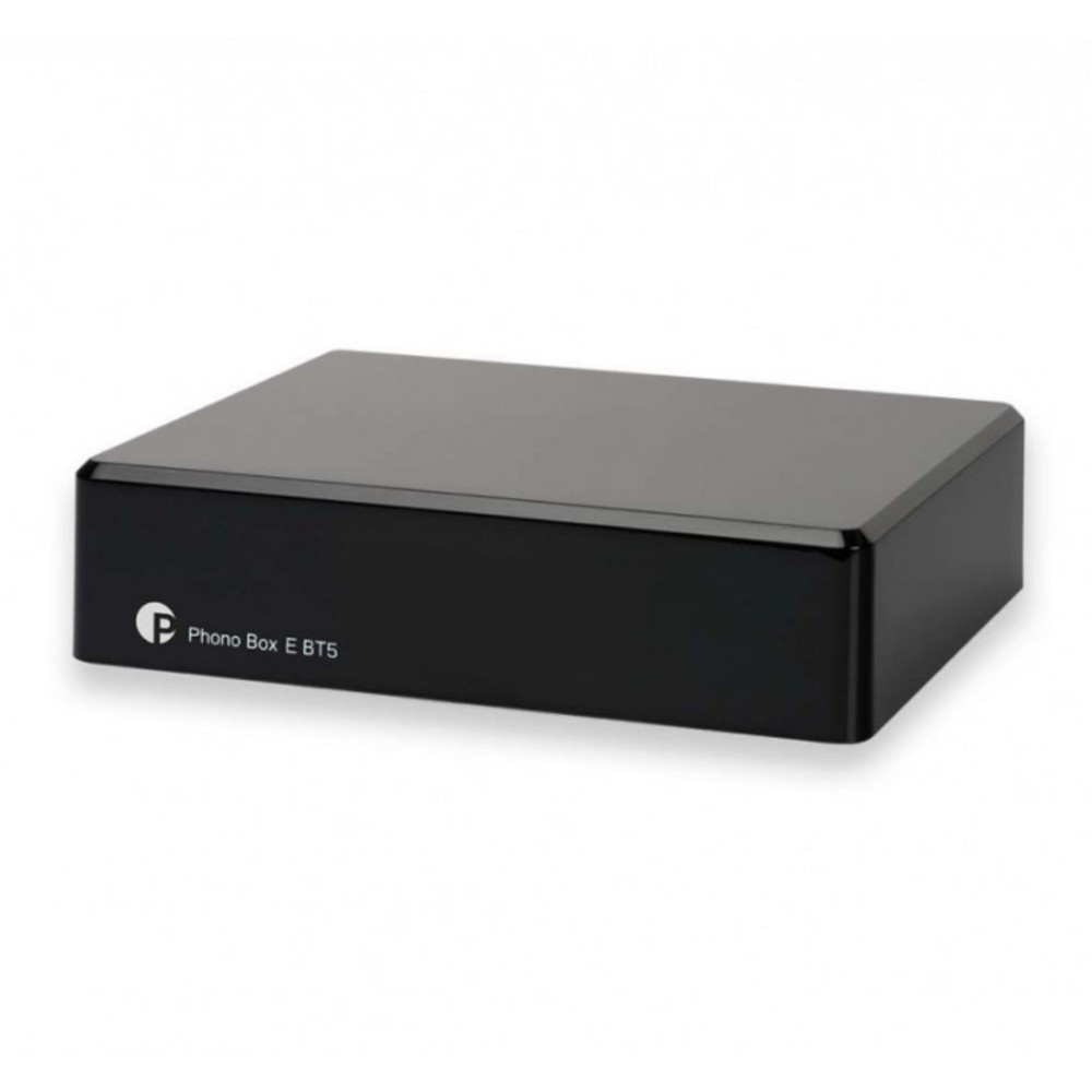 Pro-Ject Phono Box E BT5, RIAA-steg med Bluetooth, svart