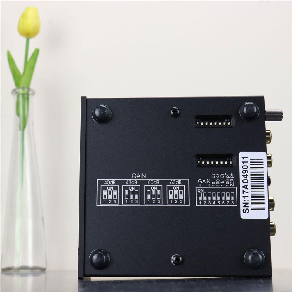Pro-Ject Phono Box S2 RIAA-steg, svart