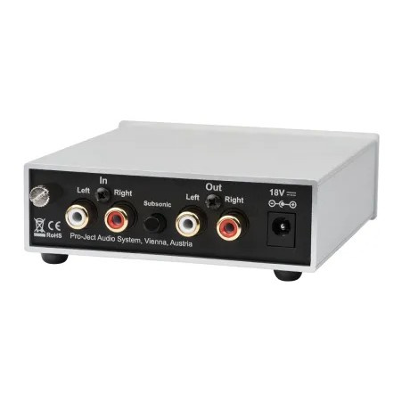Pro-Ject Phono Box S2 RIAA-steg, silver