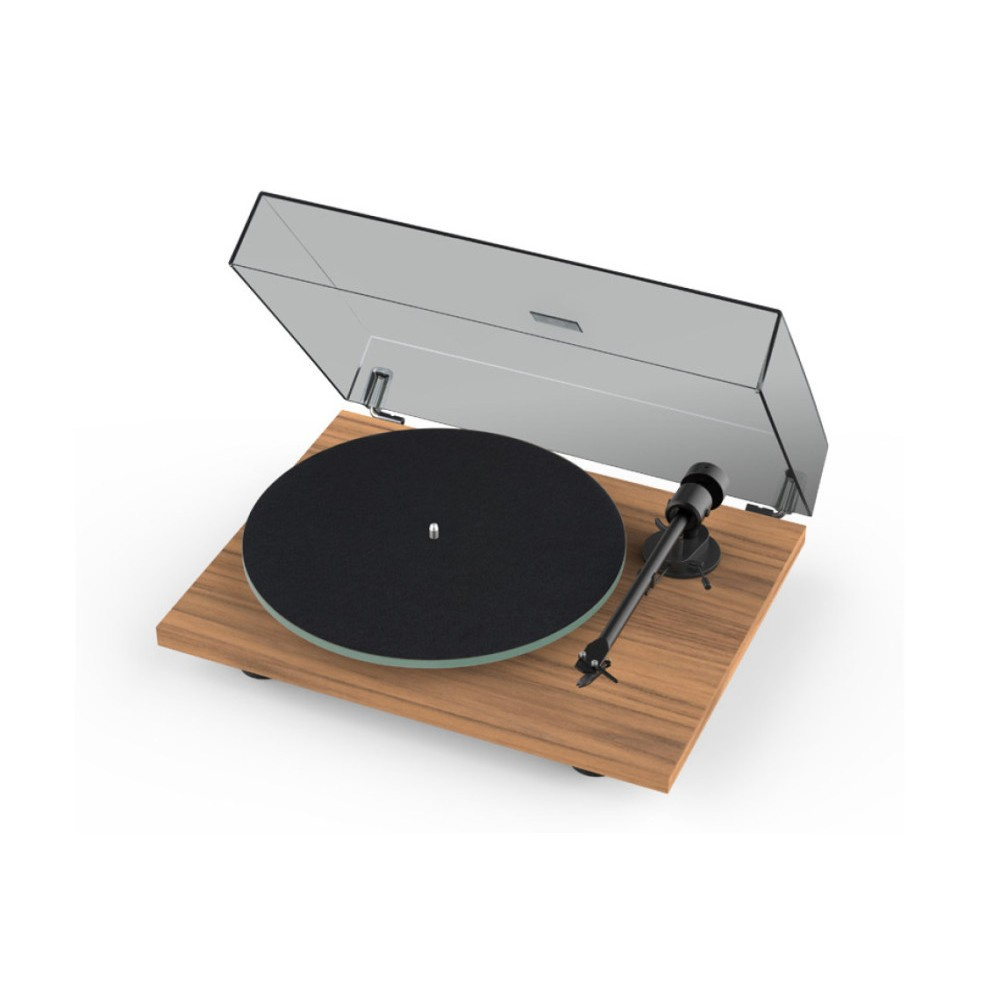 Pro-Ject T1 Phono EVO skivspelare med OM10-pickup, valnöt