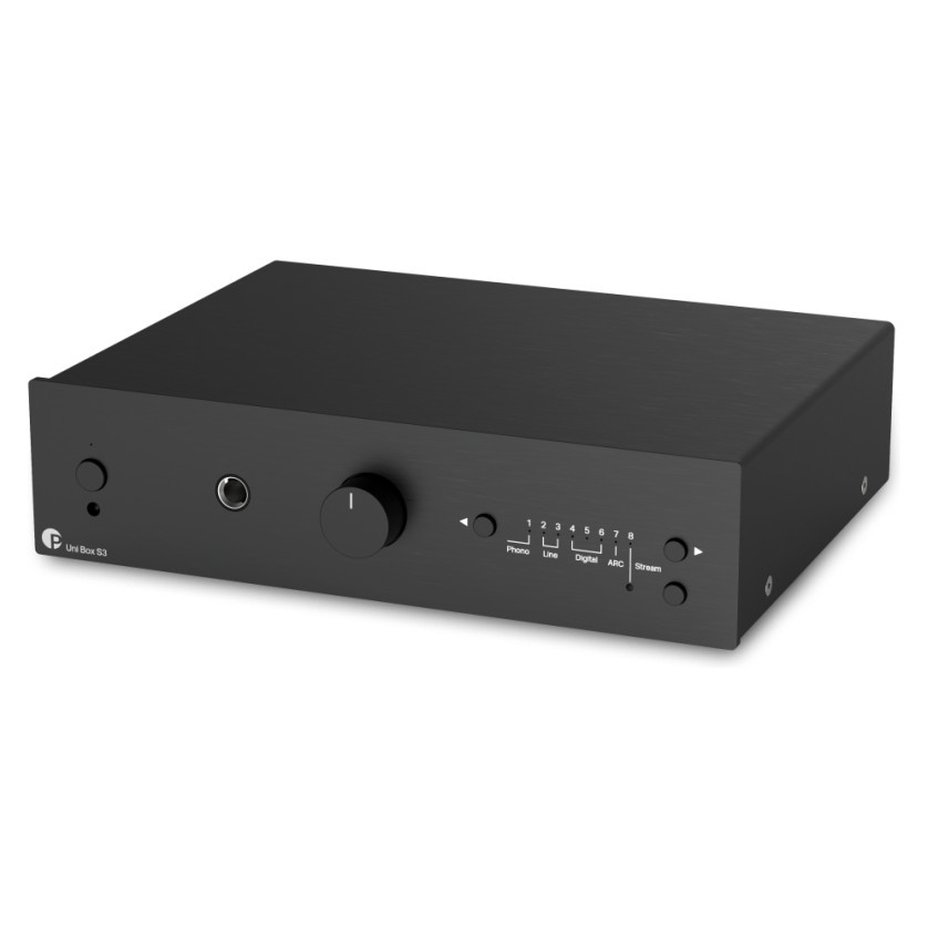 Pro-Ject Uni Box S3 streamingförstärkare, svart