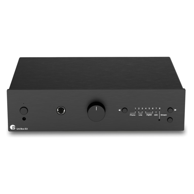 Pro-Ject Uni Box S3 streamingförstärkare, svart