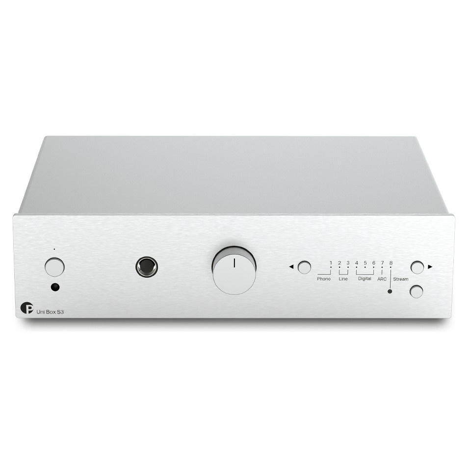 Pro-Ject Uni Box S3 streamingförstärkare, silver