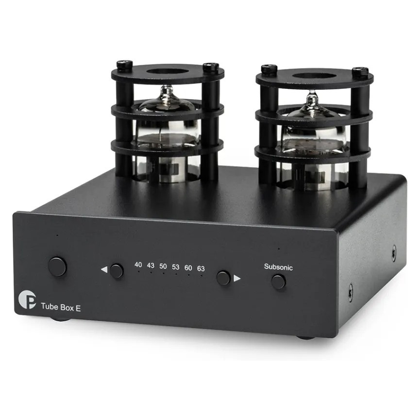 Pro-Ject Tube Box E RIAA-steg, svart