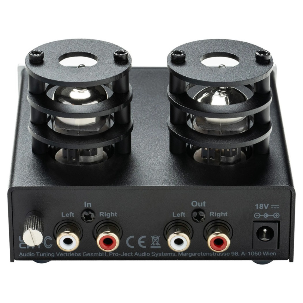Pro-Ject Tube Box E RIAA-steg, svart