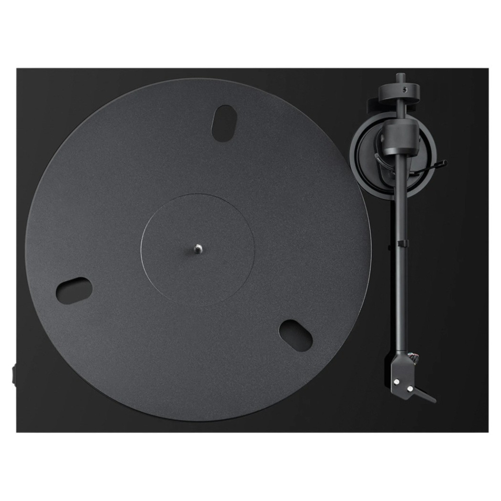 Pro-Ject E1.2 med Pick It MM E-pickup, pianosvart