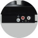 Pro-Ject E1.2 Phono med Pick It MM E-pickup, mattvit Pro-Ject E1.2 Phono med Pick It MM E-pickup, mattvit