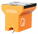 Ortofon MC Quintet Bronze En orange skivavläsare med logotypen Ortofon på sidan.