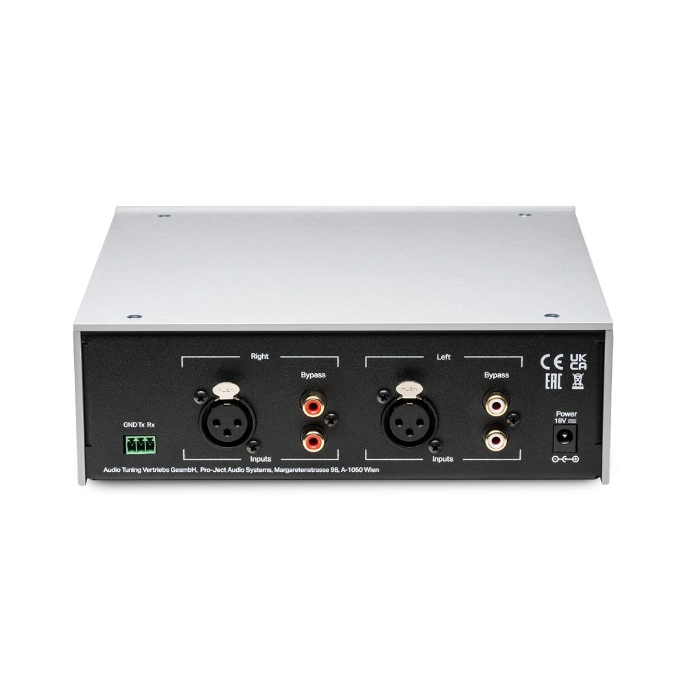 Pro-Ject Head Box DS3 B, balanserad hörlursförstärkare, silver