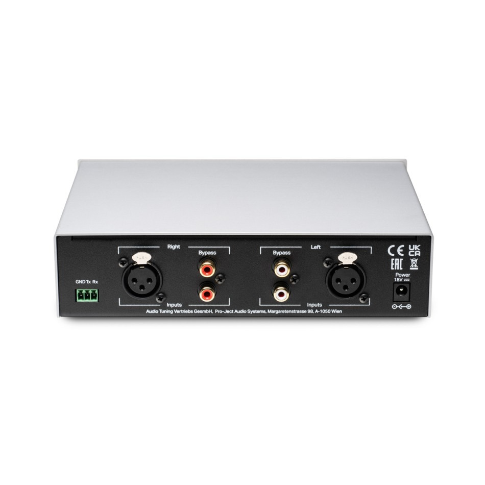 Pro-Ject Head Box S3 B, balanserad hörlursförstärkare, silver
